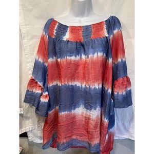Women’s off the shoulder blouse, size xl